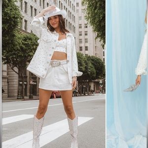 Show Me Your Mumu Getting Hitched Denim Jacket